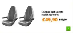 Obelink Obelink Fiat Ducato stoelhoezenset aanbieding