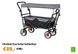 Obelink Obelink Duo Solar bolderkar aanbieding