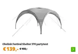 Obelink Obelink Festival Shelter 370 partytent aanbieding