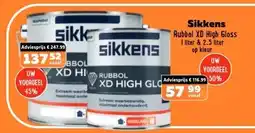 De voordeelmarkt Sikkens Rubbol XD High Gloss aanbieding