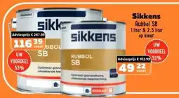 De voordeelmarkt Sikkens Rubbol SB aanbieding
