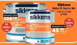 De voordeelmarkt Sikkens Rubbol BL Rezisto Mat aanbieding