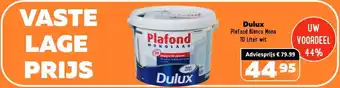 De voordeelmarkt Dulux Plafond Blanco Mono aanbieding