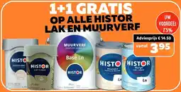 De voordeelmarkt ALLE HISTOR LAK EN MUURVERF aanbieding