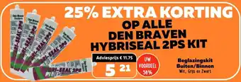 De voordeelmarkt ALLE DEN BRAVEN HYBRISEAL 2PS KIT aanbieding