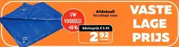 De voordeelmarkt Afdekzeil Verschillende maten aanbieding
