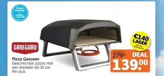Albert Heijn GRILLGURU Pizza Gasoven aanbieding