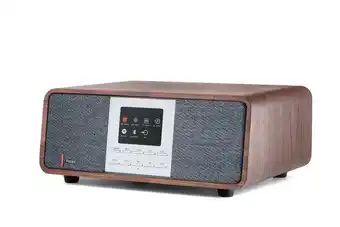 Bol.com Pinell Supersound 501 - DAB+ Internetradio - walnoot hout aanbieding