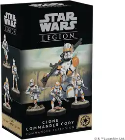 Amazon Star Wars Legion Clone commander Cody aanbieding