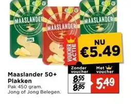 Vomar Voordeelmarkt Maaslander 50+ Plakken aanbieding