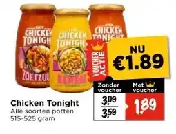 Vomar Voordeelmarkt Chicken Tonight aanbieding
