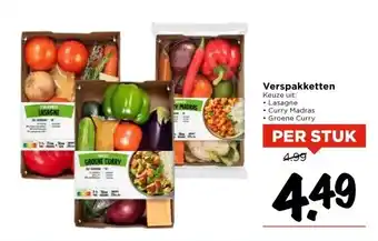 Vomar Voordeelmarkt Verspakketten aanbieding