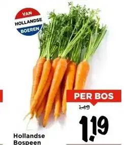 Vomar Voordeelmarkt Hollandse Bospeen aanbieding