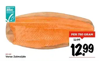 Vomar Voordeelmarkt Verse Zalmzijde aanbieding