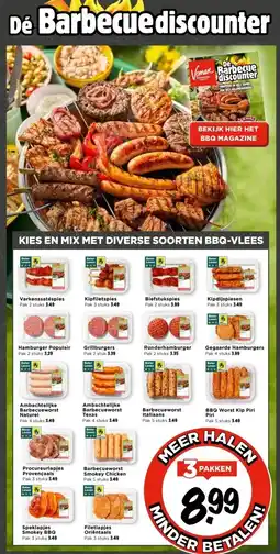 Vomar Voordeelmarkt Dé Barbecue discounter aanbieding