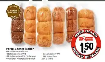 Vomar Voordeelmarkt Verse Zachte Bollen aanbieding