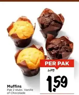 Vomar Voordeelmarkt Muffins aanbieding