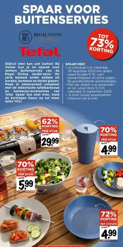 Vomar Voordeelmarkt SPAAR VOOR BUITENSERVIES aanbieding