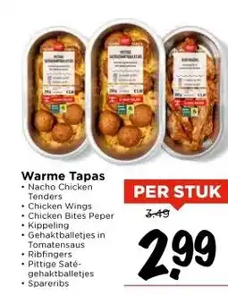 Vomar Voordeelmarkt Warme Tapas aanbieding