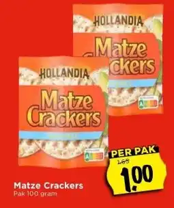 Vomar Voordeelmarkt Matze Crackers aanbieding
