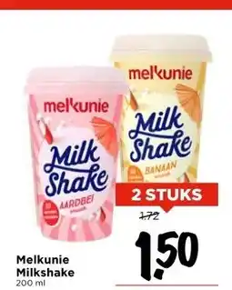 Vomar Voordeelmarkt Melkunie Milkshake aanbieding