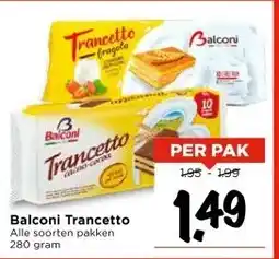 Vomar Voordeelmarkt Balconi Trancetto aanbieding