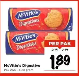 Vomar Voordeelmarkt McVitie's Digestive aanbieding