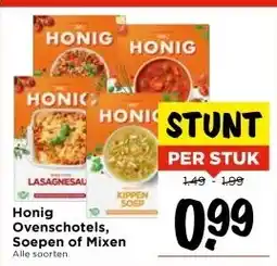 Vomar Voordeelmarkt Honig Ovenschotels, Soepen of Mixen aanbieding