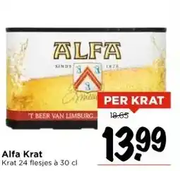 Vomar Voordeelmarkt Alfa Krat aanbieding