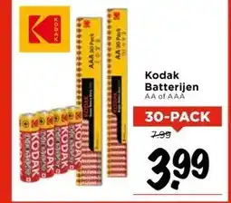 Vomar Voordeelmarkt Kodak Batterijen aanbieding