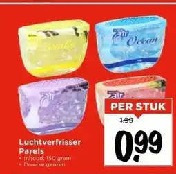 Vomar Voordeelmarkt Luchtverfrisser Parels aanbieding