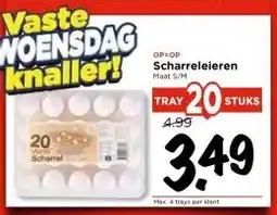 Vomar Voordeelmarkt Scharreleieren aanbieding