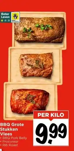 Vomar Voordeelmarkt BBQ Grote Stukken Vlees aanbieding