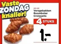 Vomar Voordeelmarkt Versgebakken Roomboter Croissants aanbieding