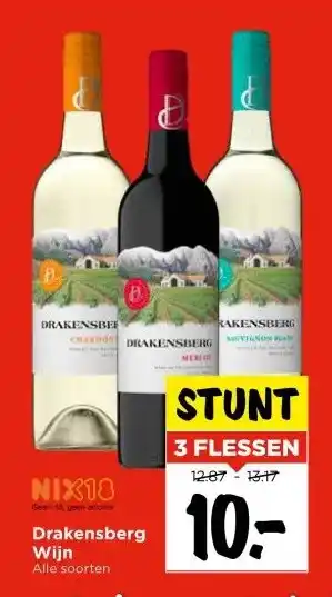 Vomar Voordeelmarkt Drakensberg Wijn aanbieding
