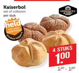 Coop Kaiserbol wit of volkoren aanbieding