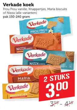 Coop Verkade koek aanbieding