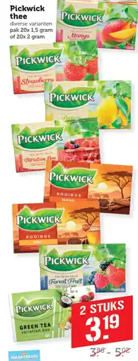 Coop Pickwick thee aanbieding