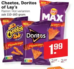 Coop Cheetos, Doritos of Lay's aanbieding