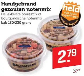 Coop Handgebrand gezouten notenmix aanbieding