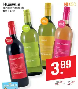 Coop Huiswijn aanbieding