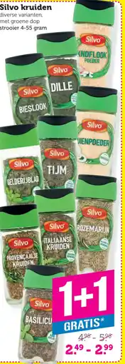 Coop Silvo kruiden aanbieding
