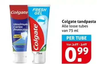 Hoogvliet Colgate tandpasta aanbieding