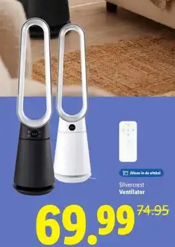 Lidl Ventilator aanbieding