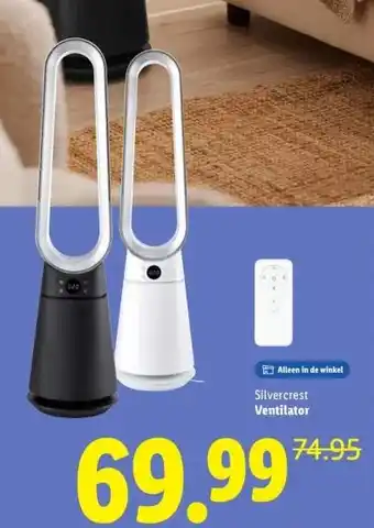 Lidl Ventilator aanbieding