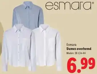 Lidl Dames overhemd aanbieding