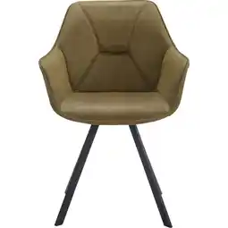 Trendhopper Eetkamerstoel Beatty microleder Moss aanbieding