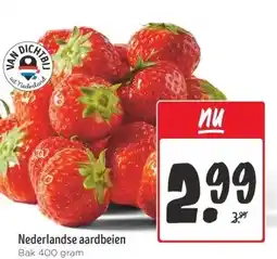 Jumbo Nederlandse aardbeien aanbieding