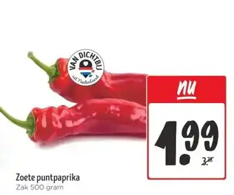 Jumbo Zoete puntpaprika aanbieding