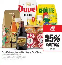 Jumbo Chouffe, Duvel, Kasteelbier, Brugse Zot of Jopen aanbieding